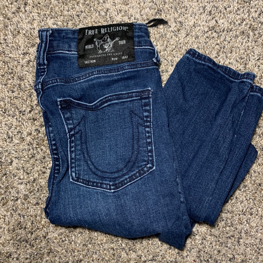 Halle Skinny Dark Was True Religion Denim Size 27